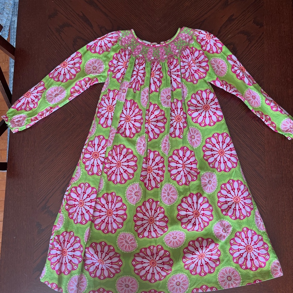Smocked Marco and Lizzy Dress